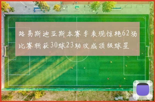 路易斯迪亚斯本赛季表现惊艳62场比赛斩获30球23助攻成顶级球星
